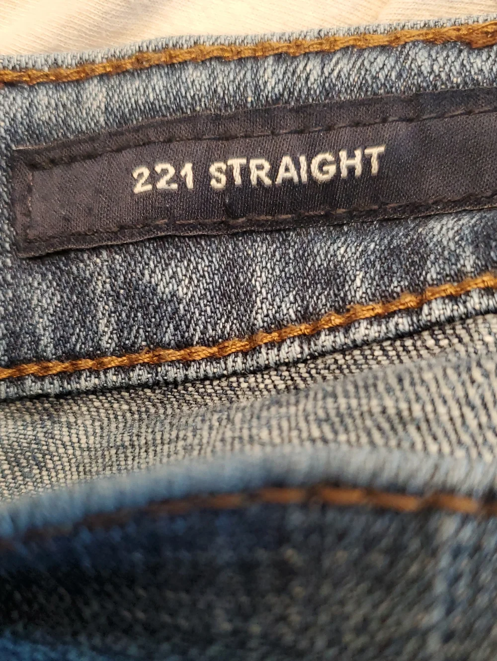 Lucky Brand 221 Straight Mens Medium Blue Denim Jeans 32/32